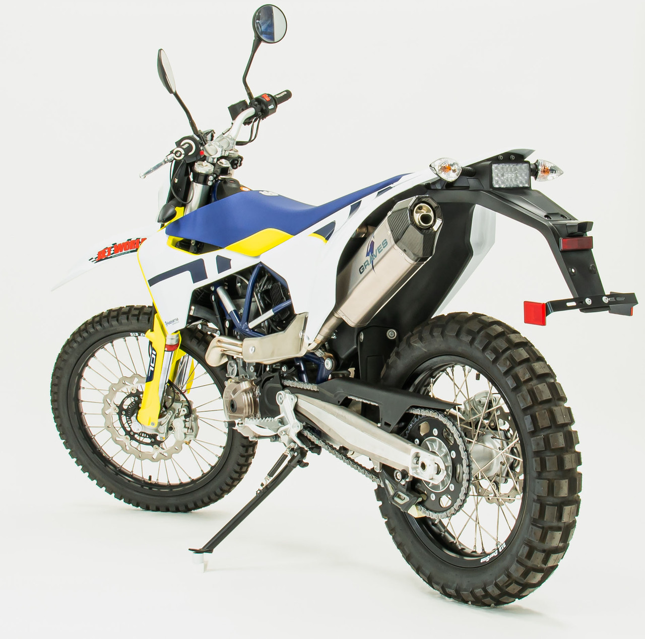 アール KTM 690 Enduro R - Husqvarna 701 Enduro R Titanium Slip-on