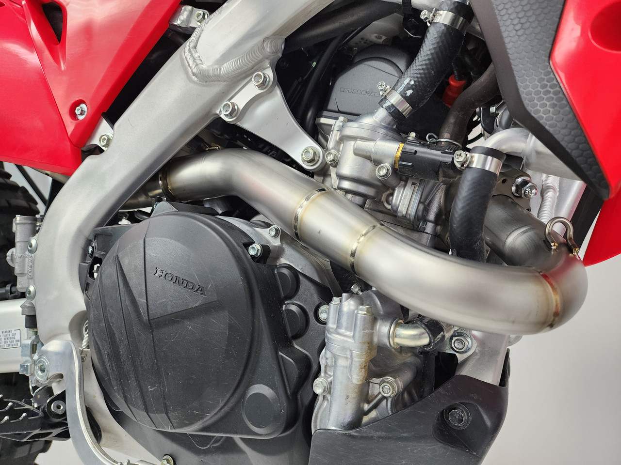 Honda CRF450RL / L / X Full Exhaust Aluminum - Silver