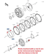 Kawasaki Ninja 400 WORKS Clutch Upgrade Kit
