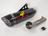 Kawasaki KLE 500 LINK Cat-Back Carbon Exhaust