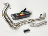 Kawasaki KLE 500 LINK Full Exhaust - Carbon Silencer
