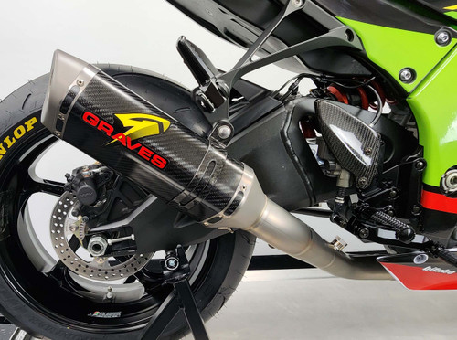 Graves Motorsports Kawasaki WORKS ZX10R LINK Full Exhaust System