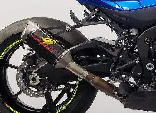 Suzuki GSXR 1000 Cat Back Slip-on Exhaust 