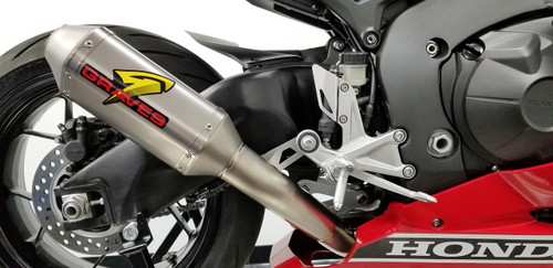 Honda CBR1000rr Cat Back Slip-on Exhaust 
