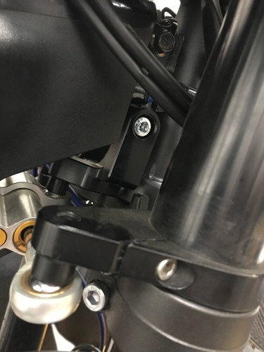 Graves Motorsports Yamaha R7 WORKS Steering Damper Mount 