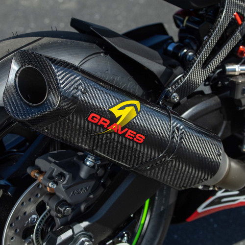 Kawasaki WORKS2 ZX-4RR ZX-4R Carbon Full Exhaust System