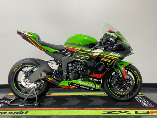 Graves Kawasaki ZX-6R OEM Bodywork Graphics Set - Green