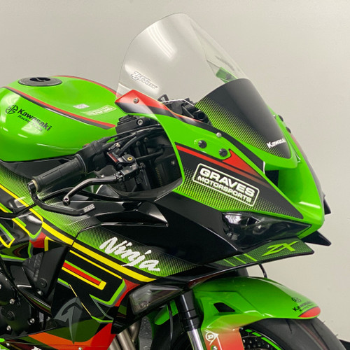 Graves Kawasaki ZX-6R OEM Bodywork Graphics Set - Green
