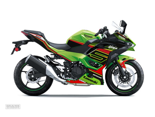 Graves Kawasaki Ninja 500 OEM Bodywork Graphics Set - Green