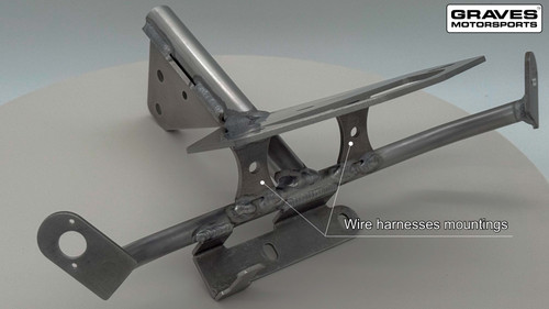 Graves Motorsports Yamaha R1 Fairing Bracket - Standard Tach