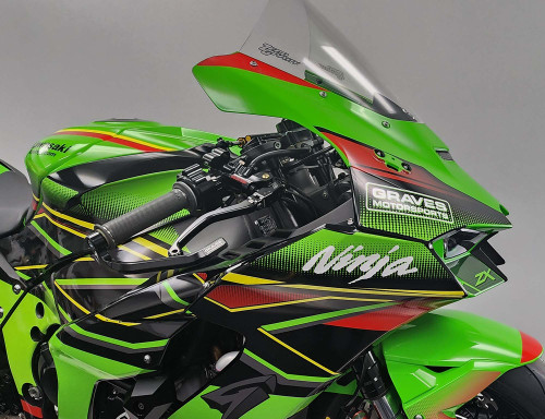 Graves Spec Zero Gravity Race Tall Windscreen - ZX-10R