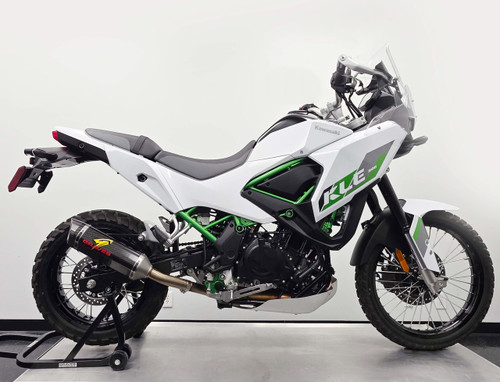 Kawasaki KLE 500 LINK Full Exhaust - Carbon Silencer