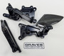 Graves Motorsports Yamaha R6 Adjustable Rearsets 2006-2022