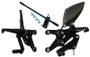 Graves Motorsports Yamaha R1 Adjustable Rearsets 2007-2008