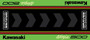 Graves Kawasaki Ninja 500 Bike Mat - Green