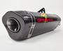 Kawasaki KLE 500 LINK Full Exhaust - Carbon Silencer