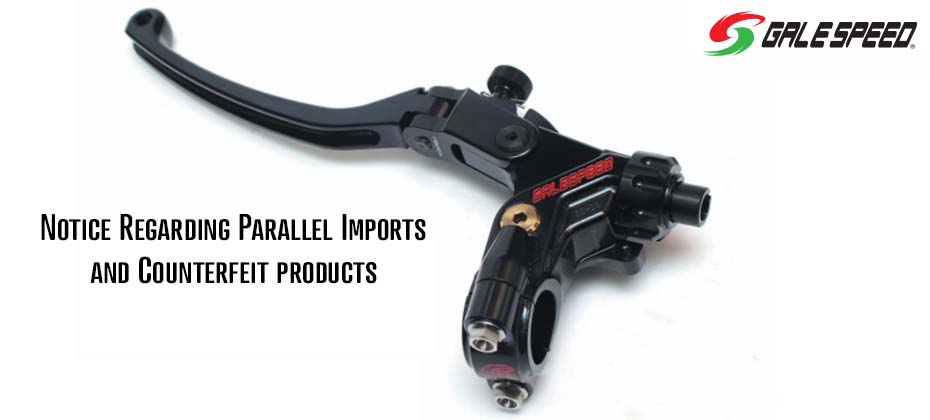Active / Galespeed Notice Regarding Parallel Imports and Counterfeit products