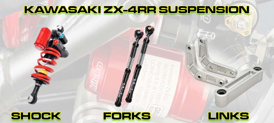 Kawasaki ZX-4RR - "Game Changing" Suspension Upgrades.