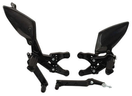 Graves Motorsports Yamaha R1 Adjustable Rearsets 2009-2014