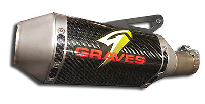Graves Motorsports Yamaha R1 FZ-10 MT-10 Cat Back Slip-On Exhaust