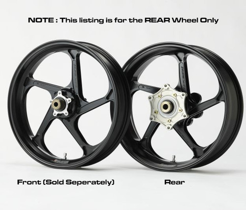 MT-10、YZF-R1、ゲイルスピードホイール、 Galespeed Yamaha R1 FZ10 MT10 Type-GP1S Front Wheel Black