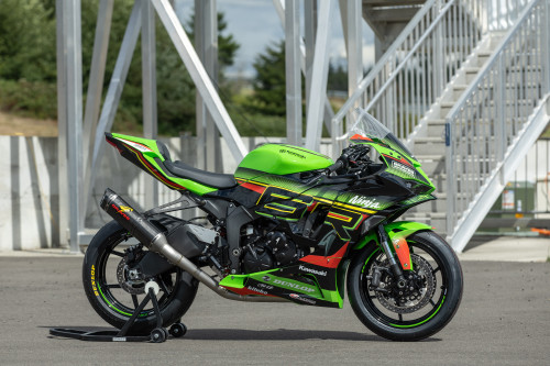 きくりん For Kawasaki Ninja ZX10R 2008-2020 Slip on Mid Exhaust Pipe