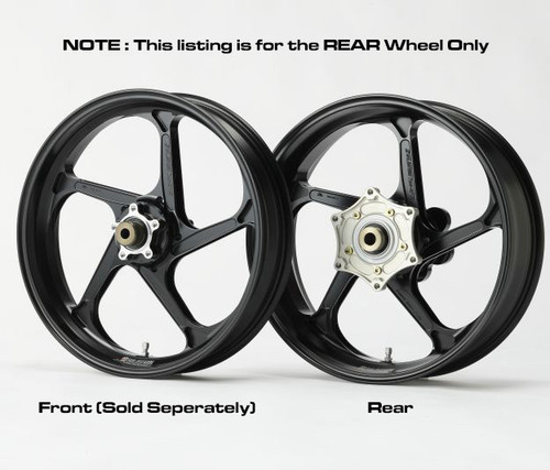 Galespeed Kawasaki ZX-6R Type-GP1S Rear Wheel Black