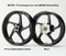 Kawasaki ZX-6R Galespeed Rear Wheel Black