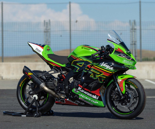 【R&B】xplicit 2026 KAWASAKI ZX4RR PERFORMANCE IN METALLIC MATTE GRAPHENSTEEL