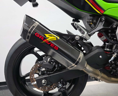 ninja250r セパハン　 Scorpion Serket Taper Slip-on Exhaust System'08-'12 Kawasaki Ninja250R