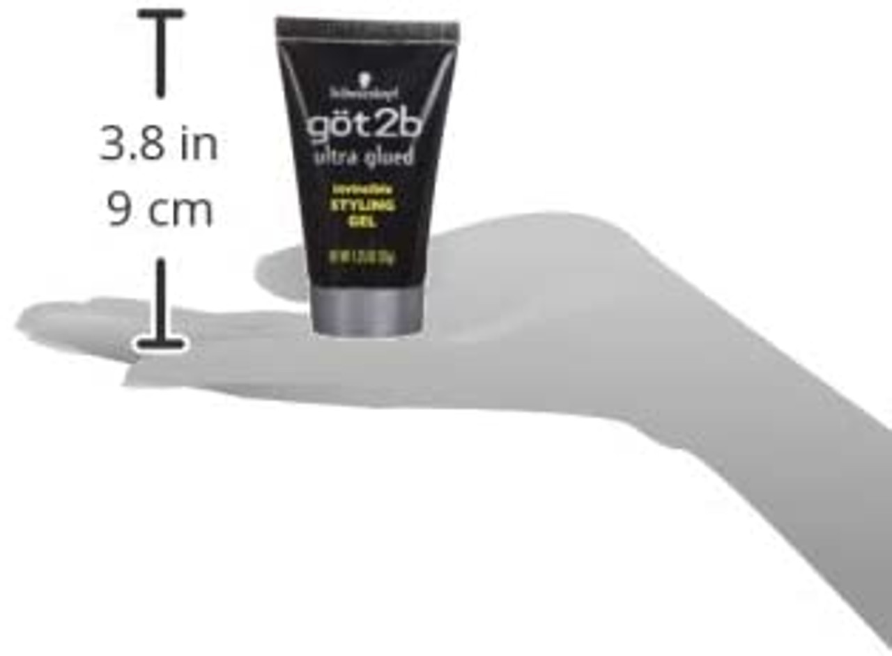 Got2b Ultra Glued Styling Gel, Invincible - 6 oz