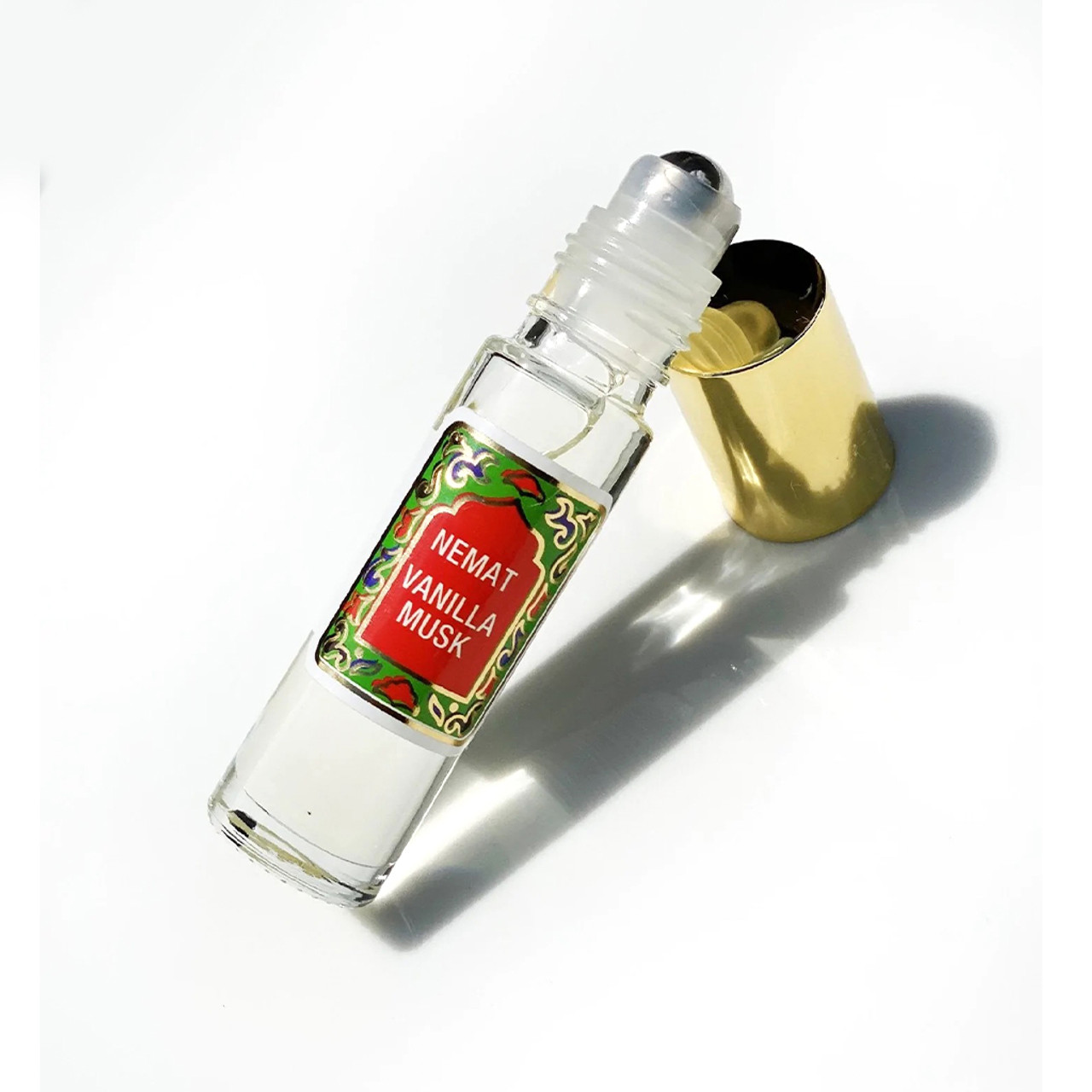  Vanilla Musk Perfume Oil, 0.3 Oz Portable Roll-On