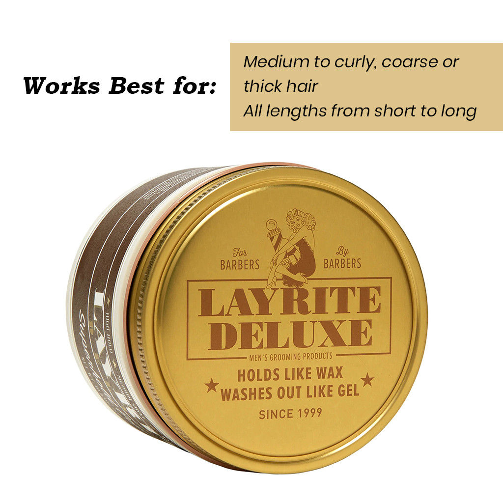 Layrite Superhold Pomade | Buy Layrite Pomade | Gen C Beauty