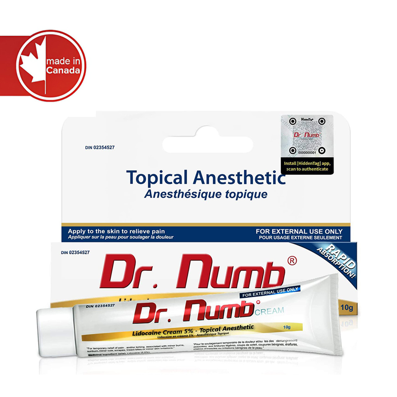 Dr Numb Tattoo Numbing Cream 30g  BEAUTIFIC PMU