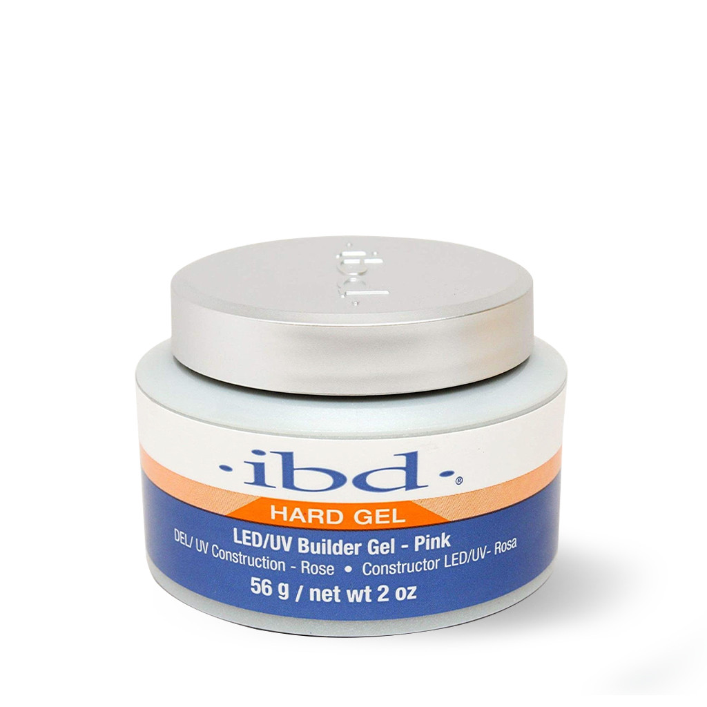 IBD LED/UV Hard Gel Builder Gel Pink 2 oz | Gen C Beauty