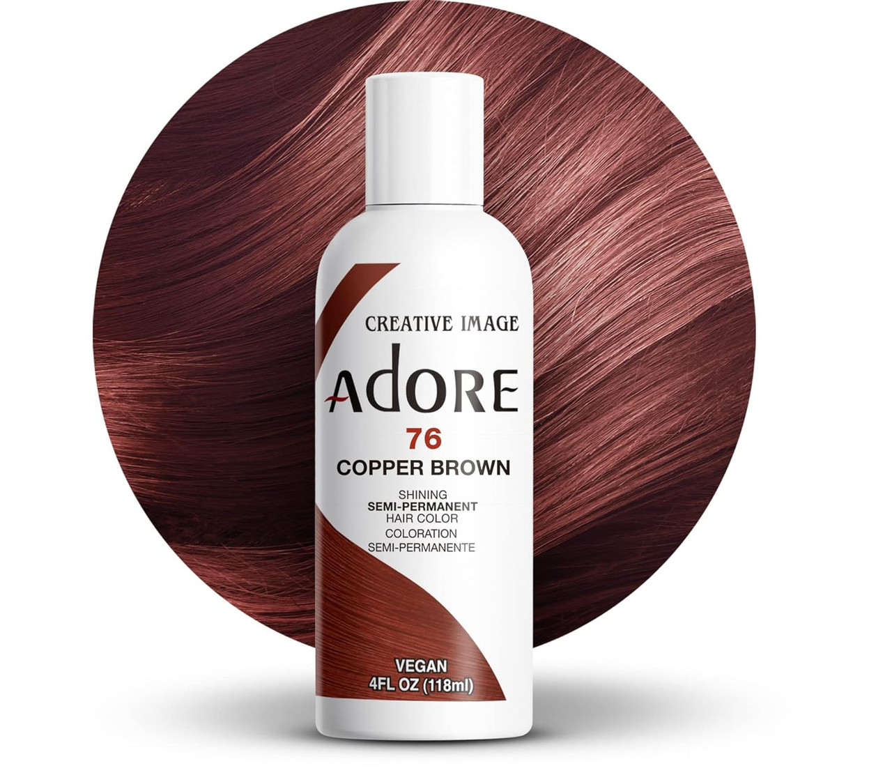 ADORE サイズ38 極美品 Adore Semi-Permanent Hair Color Copper Brown | Gen C Beauty