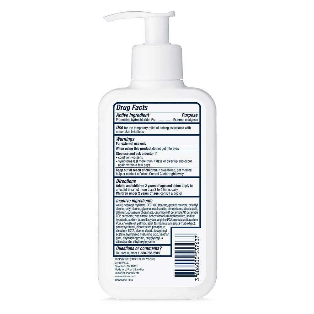 CeraVe Itch Relief Moisturizing Lotion 8 oz | Gen C Beauty