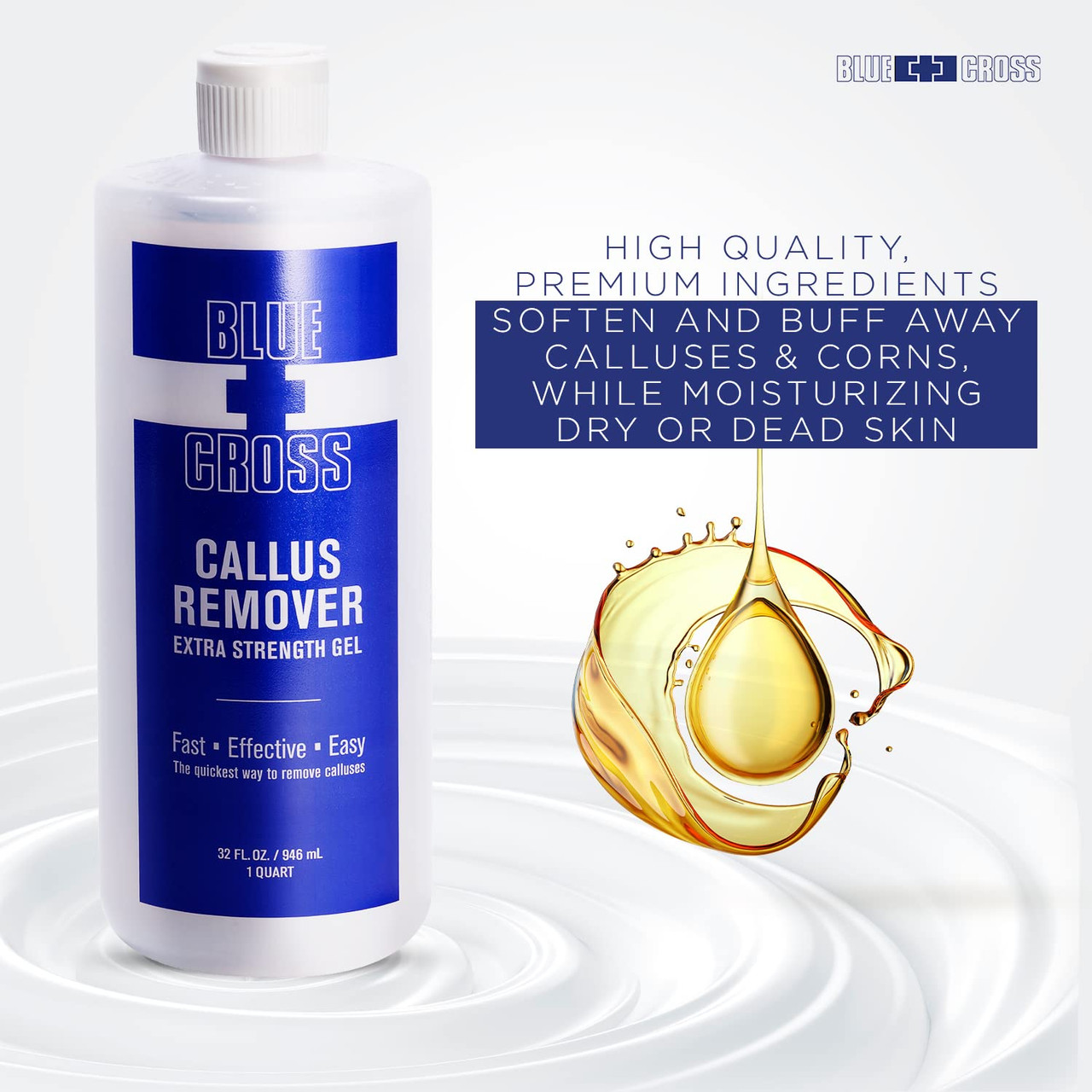 Unscented Callus Remover Gel, Extra Strength