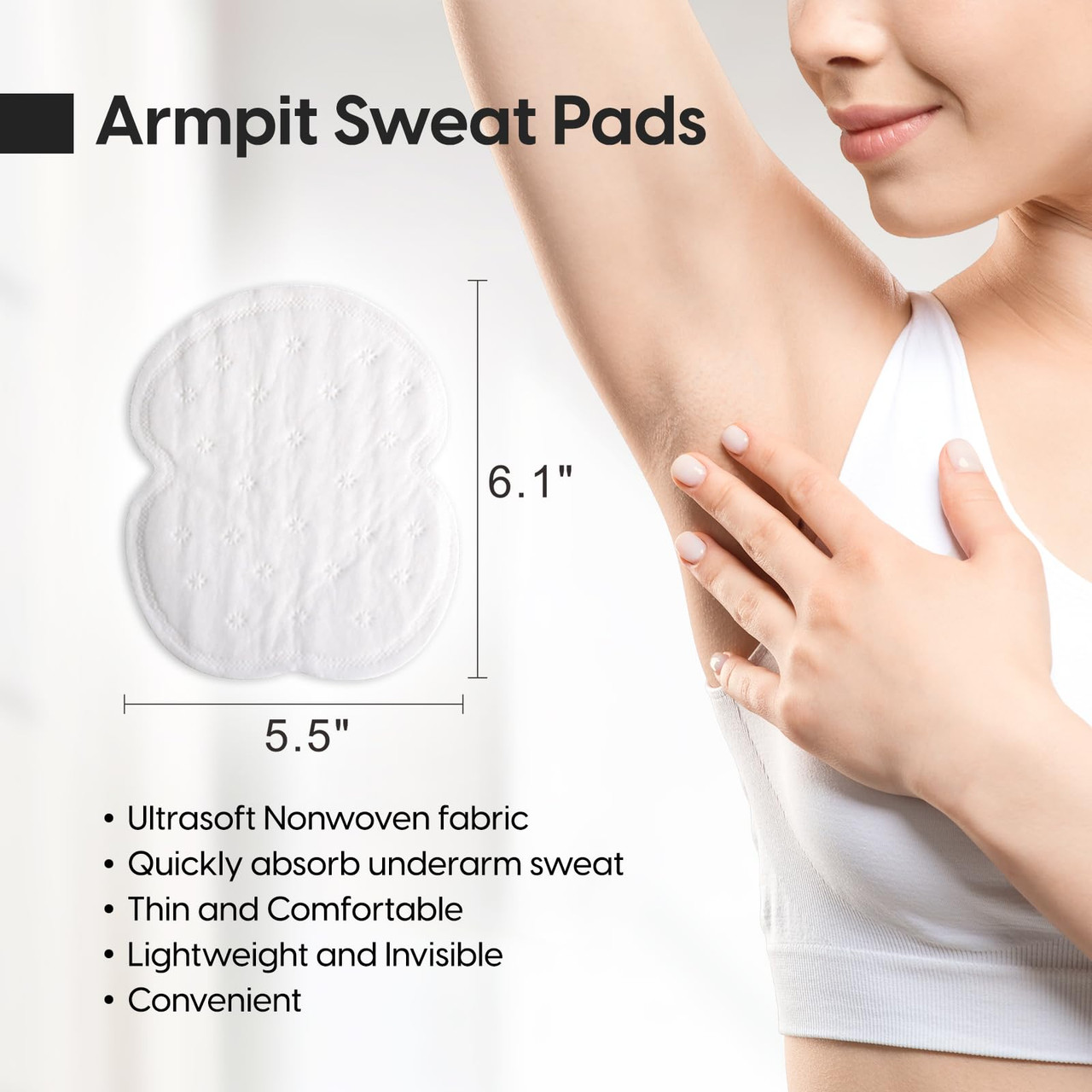 Disposable Odour Control Underarm Sweat Pads