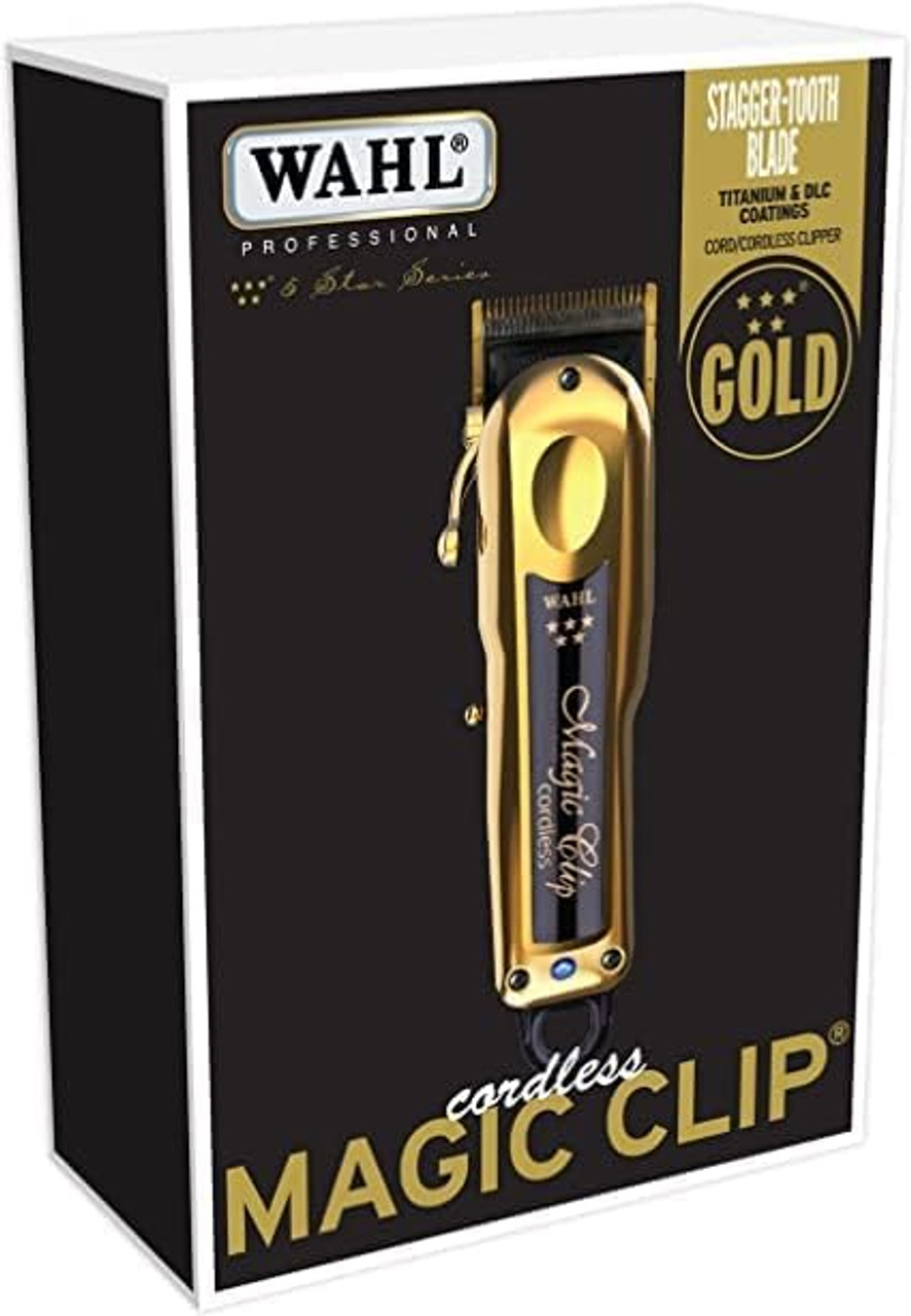 Wahl 5 Star Cordless Lithium Magic Clip Gold | Gen C Beauty