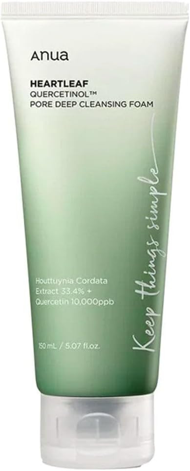 Anua Heartleaf Quercetinol Pore Deep Cleansing Foam | Gen C Beauty