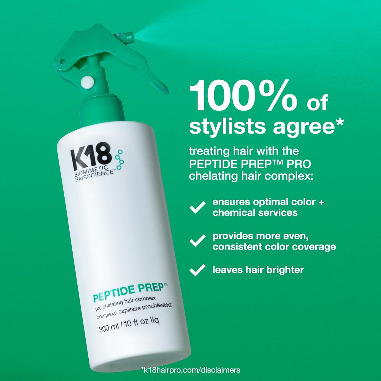 Professional K18 Pro Chelating Hair Complex 10 oz | Gen C Beauty
