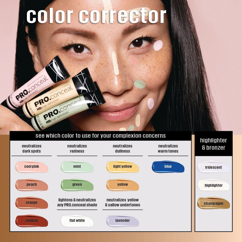 L.A. Girl Pro Conceal HD Concealer Green 0.28 oz | Gen C Beauty