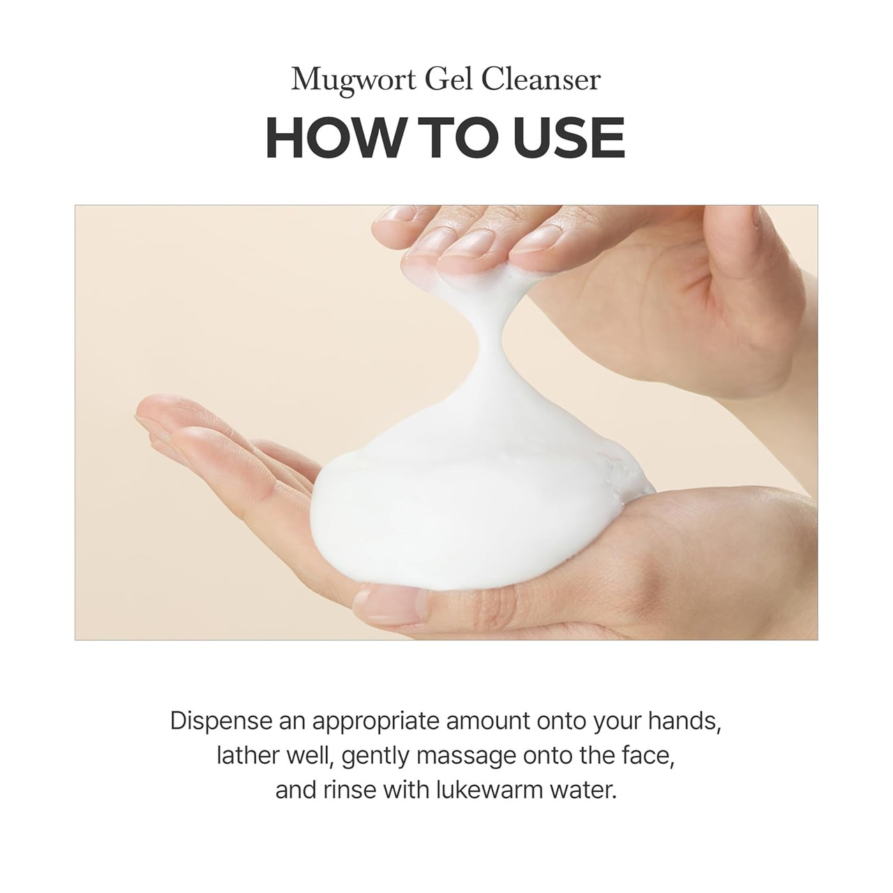 Light I'm From Mugwort Gel Cleanser 5.07 oz | Gen C Beauty