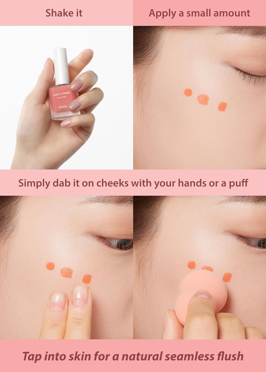 A'pieu Juicy-Pang Water Blusher PK04 Grapefruit Pearl | Gen C Beauty