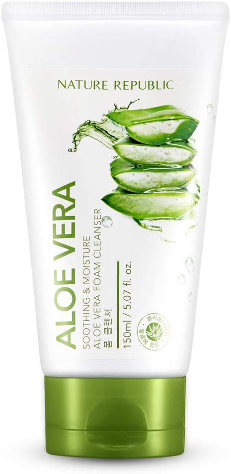 Nature Republic Aloe Vera Foam Cleanser 5.07 oz | Gen C Beauty