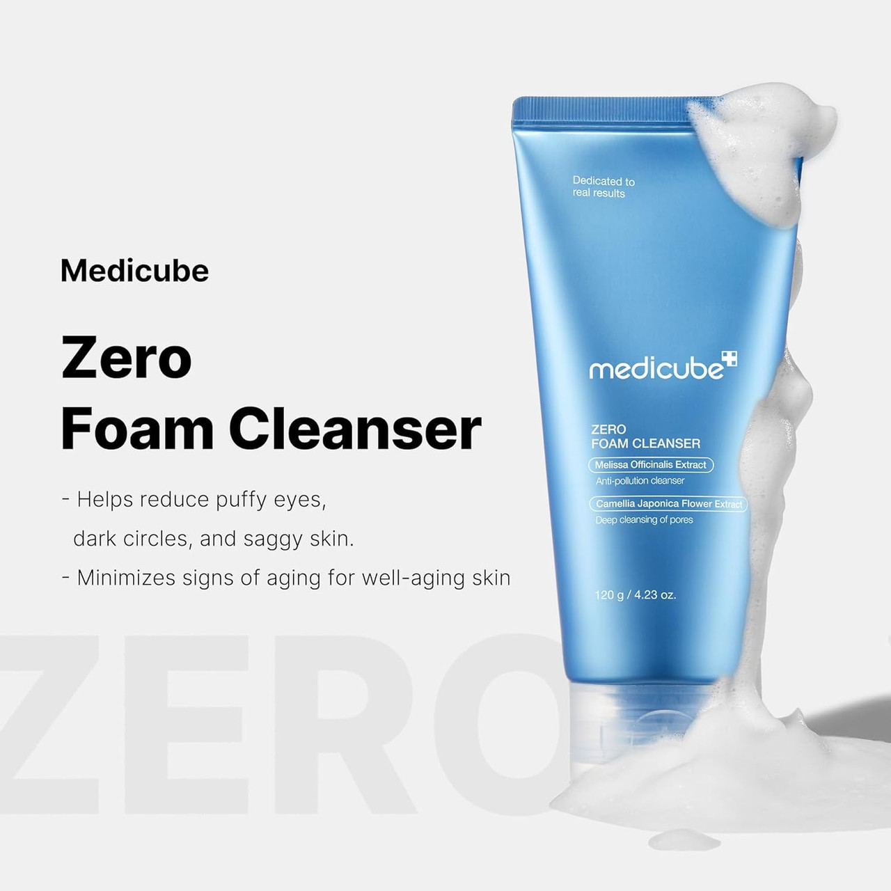 Medicube Zero Foam Cleanser 4.23 oz - Gen C Beauty