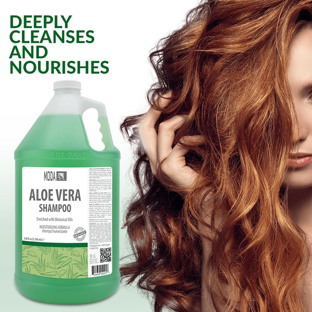 Moda Aloe Vera Moisturizing Shampoo 128 oz - Gen C Beauty