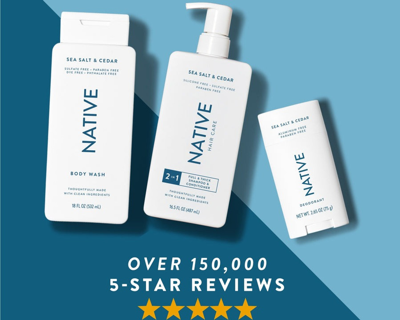 Native Sea Salt & Cedar デオドラント75g×2個 Buy Native Deodorant Sea Salt & Cedar at Well.ca | Free