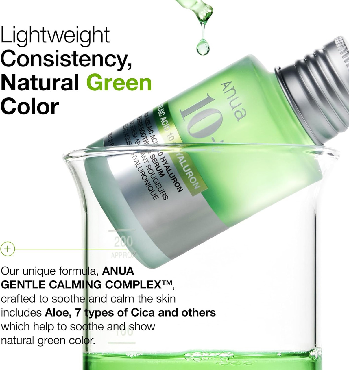 Anua Azelaic Acid 10 Hyaluron Redness Soothing Serum 1.01 oz - Gen